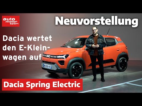 Neuvorstellung: Dacia Spring Electric - Elektromobilität muss nicht teuer sein |auto motor und sport