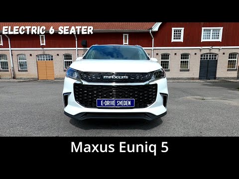 2023 Maxus Euniq 5 177hp | Walkaround | Acceleration | Fly by | Range test | 4K