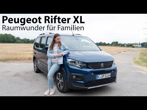 2019 Peugeot Rifter XL BlueHDI 130 Fahrbericht / Raumwunder für Familien - Autophorie