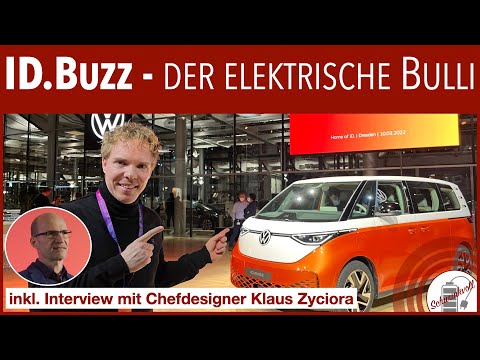 Vorstellung ID. Buzz - VW Designchef Klaus Zyciora im Interview - Wie nah ist er der Studie?
