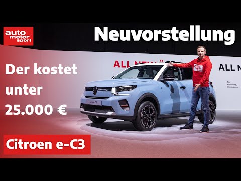 Neuvorstellung: Citroën ë-C3 - bezahlbare Elektromobilität | auto motor und sport