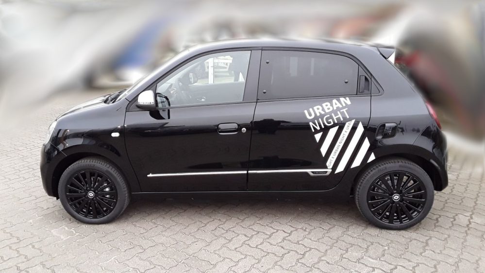 Renault Twingo E-Tech 100% elektrisch Packet Urban Night 2023 inkl. Bafa, Haustürlieferung und Zulassung